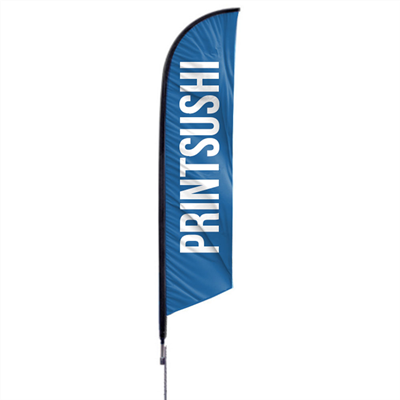 14' Falcon Flag Single-Sided Replacement Graphic